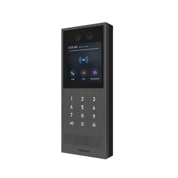 X912S - Багатоабонентна панель виклику з розпізнаванням обличчя 00-00001880 фото