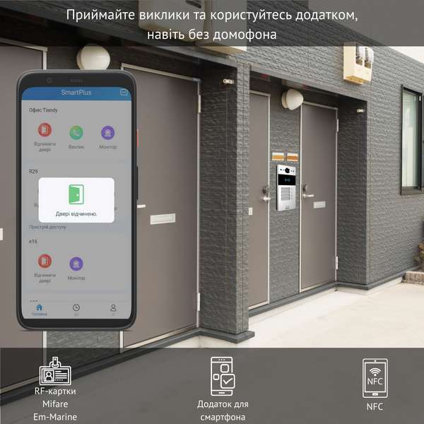 R20B - Чотирьохабонентна панель виклику 00-00000456 фото