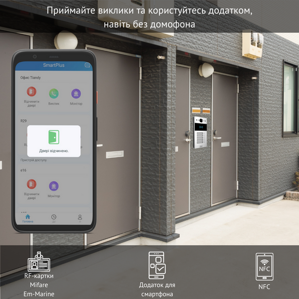 R20B - П'ятиабонентна панель виклику 00-00000457 фото