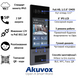 X915S - Багатоабонентна панель виклику на Android з розпізнавання обличчя 00-00000470 фото 3